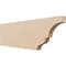 Ekena Millwork 2in. W x 8in. H x 24in. L Asheboro Woodgrain TimberThane Rafter Tail, Primed Tan RFTUR02X08X24ASHRCPR - alternate 1